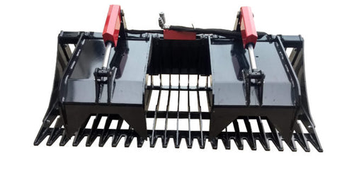 ROCK/BRUSH BUCKET GRAPPLE MESSER ATTACHMENTS