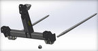 3 POINT HITCH DUAL BALE SPEAR CL FABRICATION