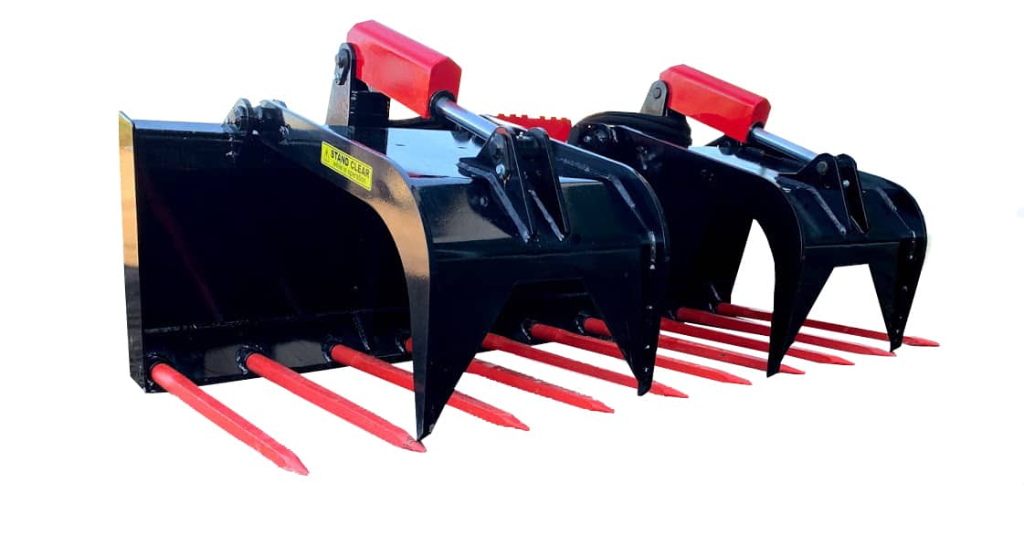 MANURE FORK GRAPPLE MESSER ATTACHMENTS