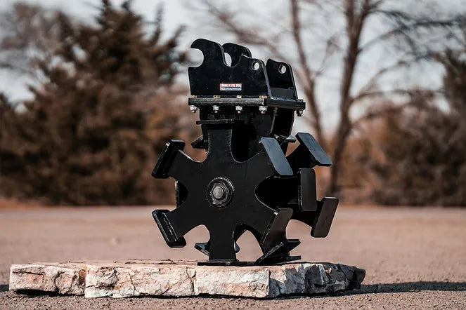 EXCAVATOR COMPACTION WHEEL - Schweitzer Farms and Sales