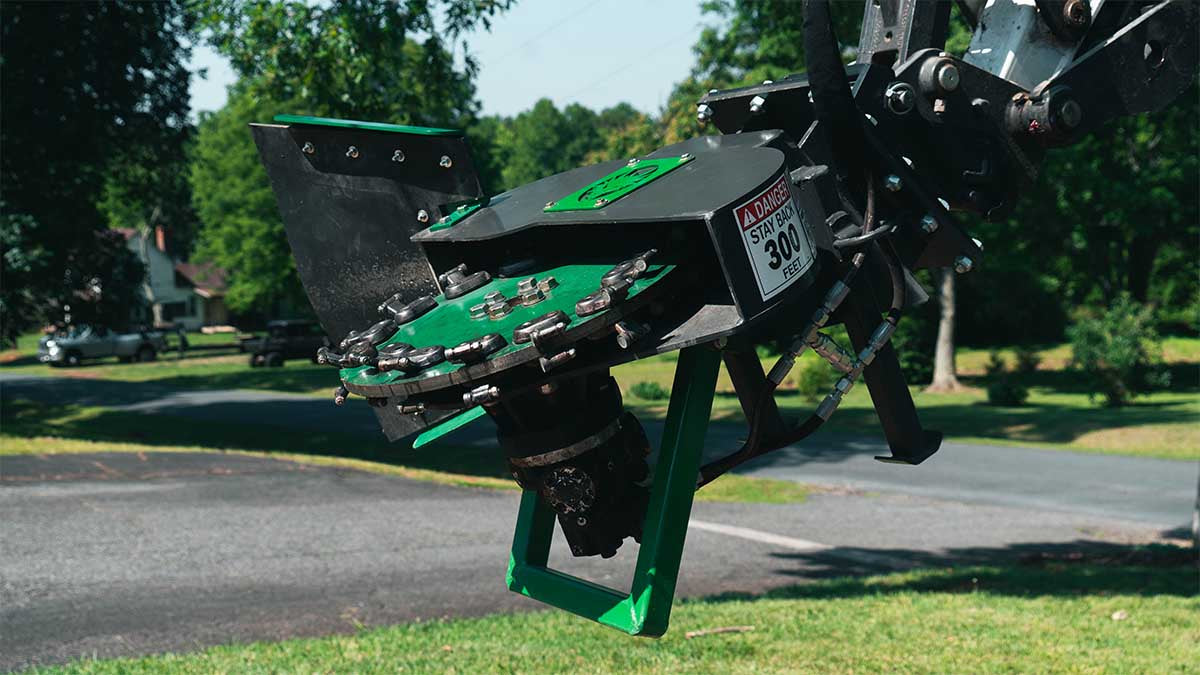 EXCAVATOR RAVAGER STUMP GRINDER