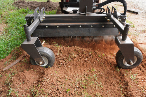 MINI SKID STEER MULTI-PURPOSE POWER RAKE