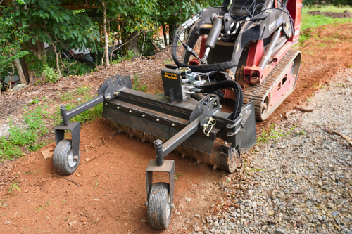 MINI SKID STEER MULTI-PURPOSE POWER RAKE