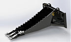 STUMP BUCKET WITH GRAPPLE CL FABRICATION