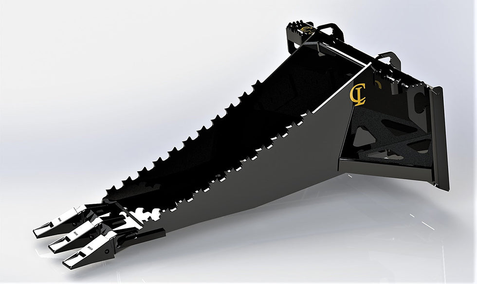 STUMP BUCKET WITH GRAPPLE CL FABRICATION