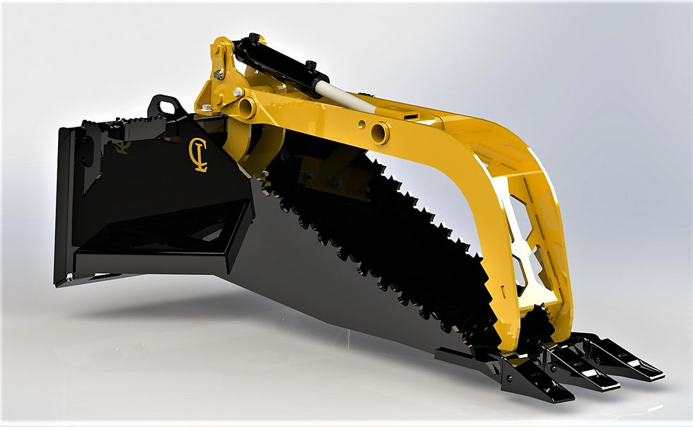 STUMP BUCKET WITH GRAPPLE CL FABRICATION