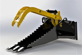STUMP BUCKET WITH GRAPPLE CL FABRICATION