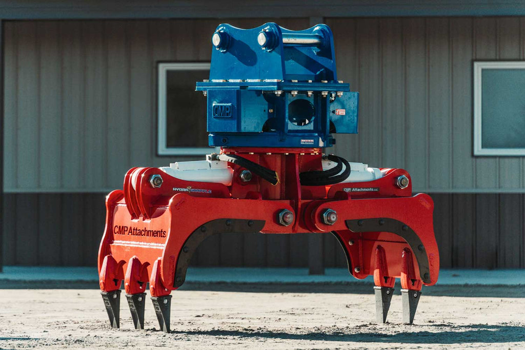 EXCAVATOR HYDRA GRAPPLE - Schweitzer Farms and Sales