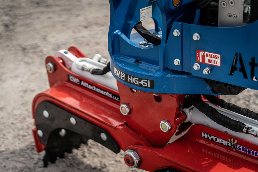 EXCAVATOR HYDRA GRAPPLE - Schweitzer Farms and Sales