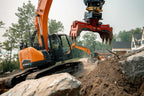 EXCAVATOR NON-ROTATE HYDRA GRAPPLE - Schweitzer Farms and Sales