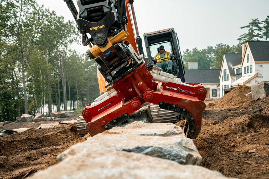 EXCAVATOR NON-ROTATE HYDRA GRAPPLE - Schweitzer Farms and Sales