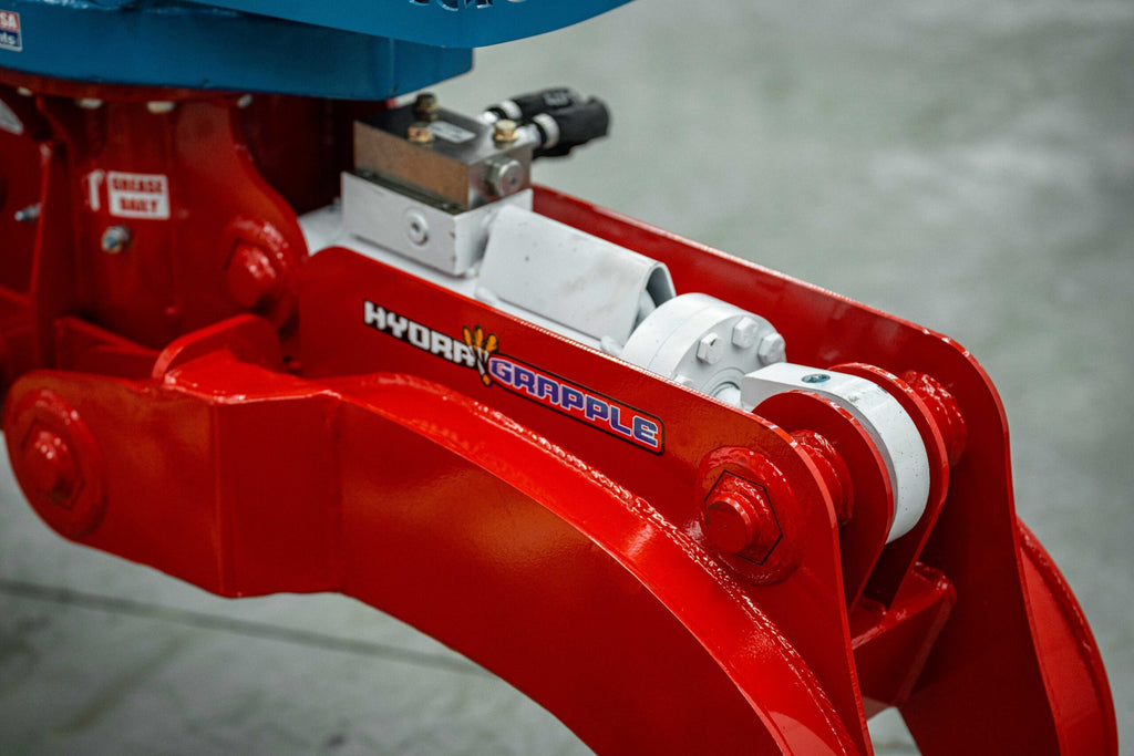 EXCAVATOR BYPASS HYDRA GRAPPLE - Schweitzer Farms and Sales