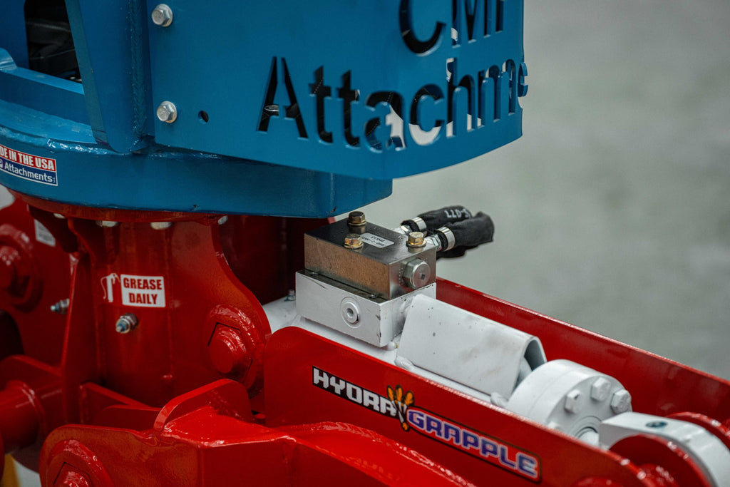 EXCAVATOR BYPASS HYDRA GRAPPLE - Schweitzer Farms and Sales