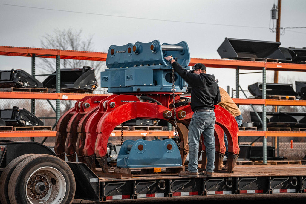 EXCAVATOR BYPASS HYDRA GRAPPLE - Schweitzer Farms and Sales