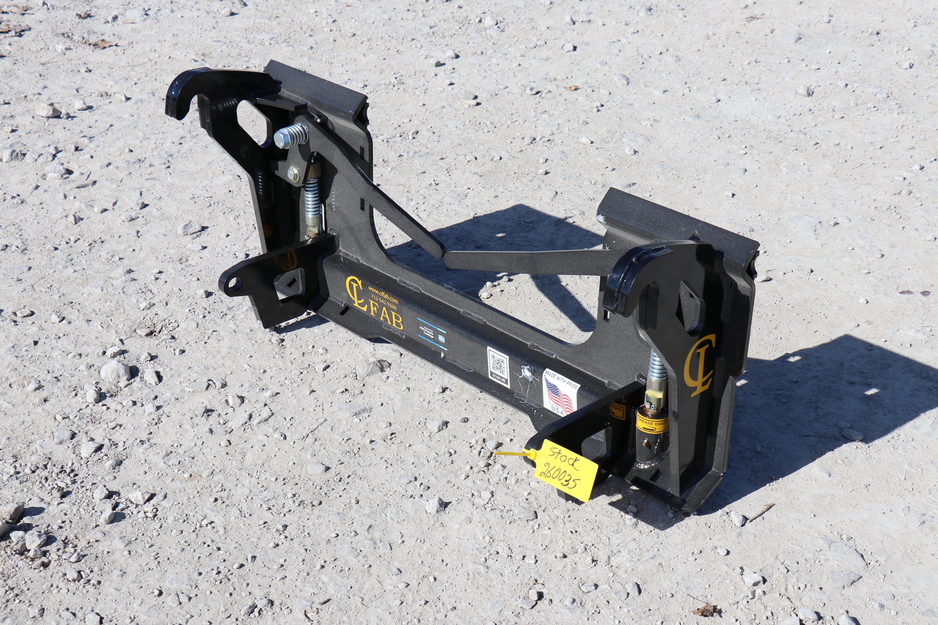 EURO/GLOBAL TO SKID STEER ADAPTER CL FABRICATION