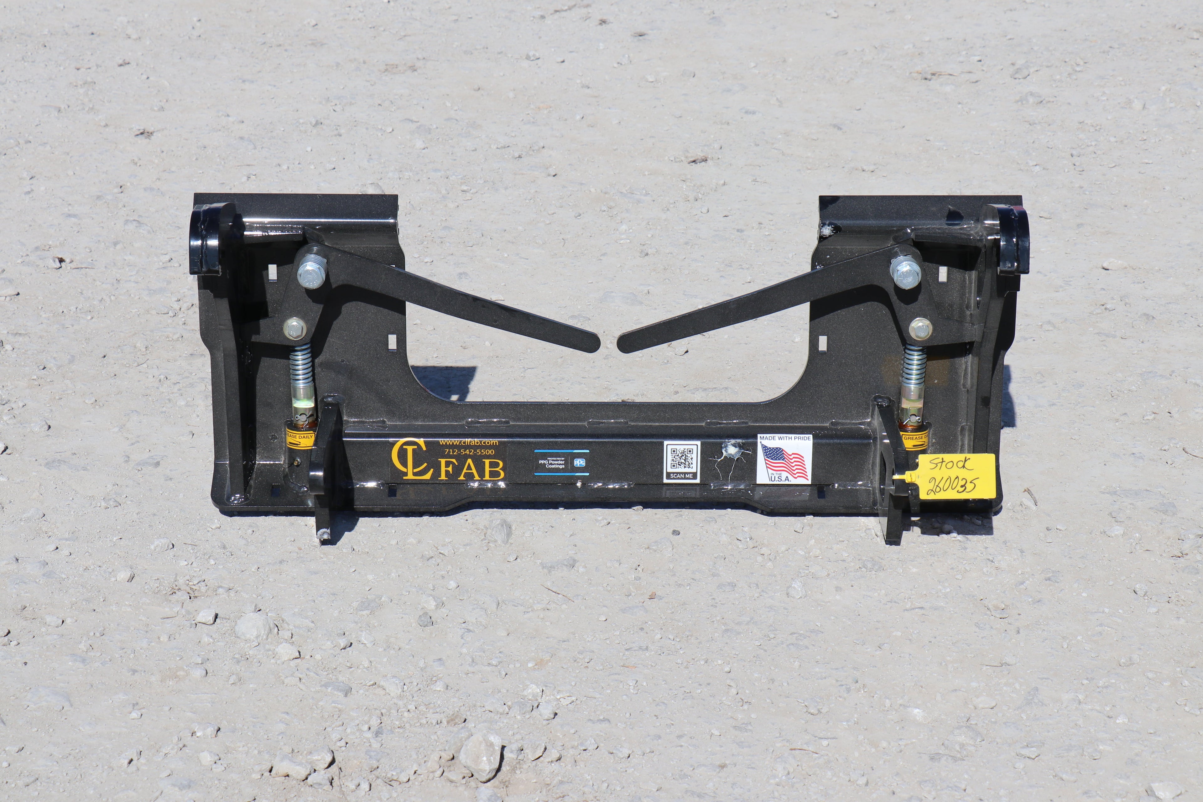 EURO/GLOBAL TO SKID STEER ADAPTER CL FABRICATION