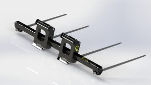 Skid Steer 102” Four Bale Spear CL FABRICATION