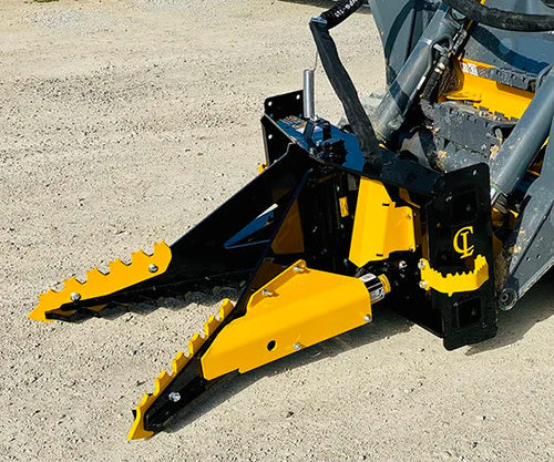 CHALLENGER TREE PULLER WITH CAB GUARD CL FABRICATION
