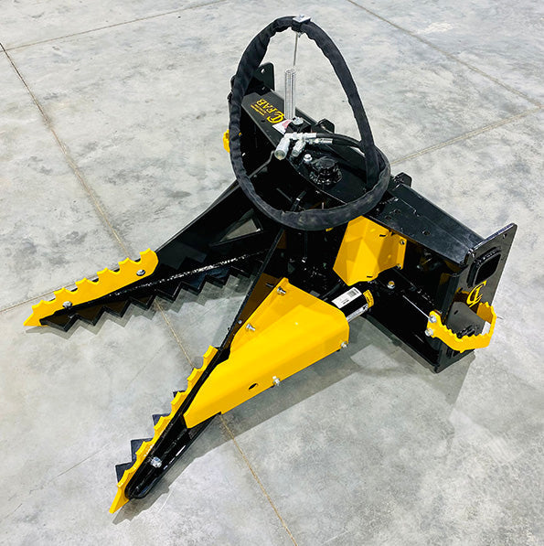CHALLENGER TREE PULLER WITH CAB GUARD CL FABRICATION