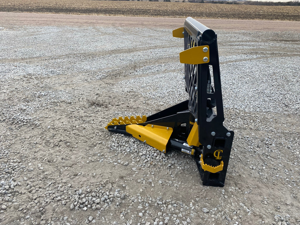 CHALLENGER TREE PULLER WITH CAB GUARD CL FABRICATION