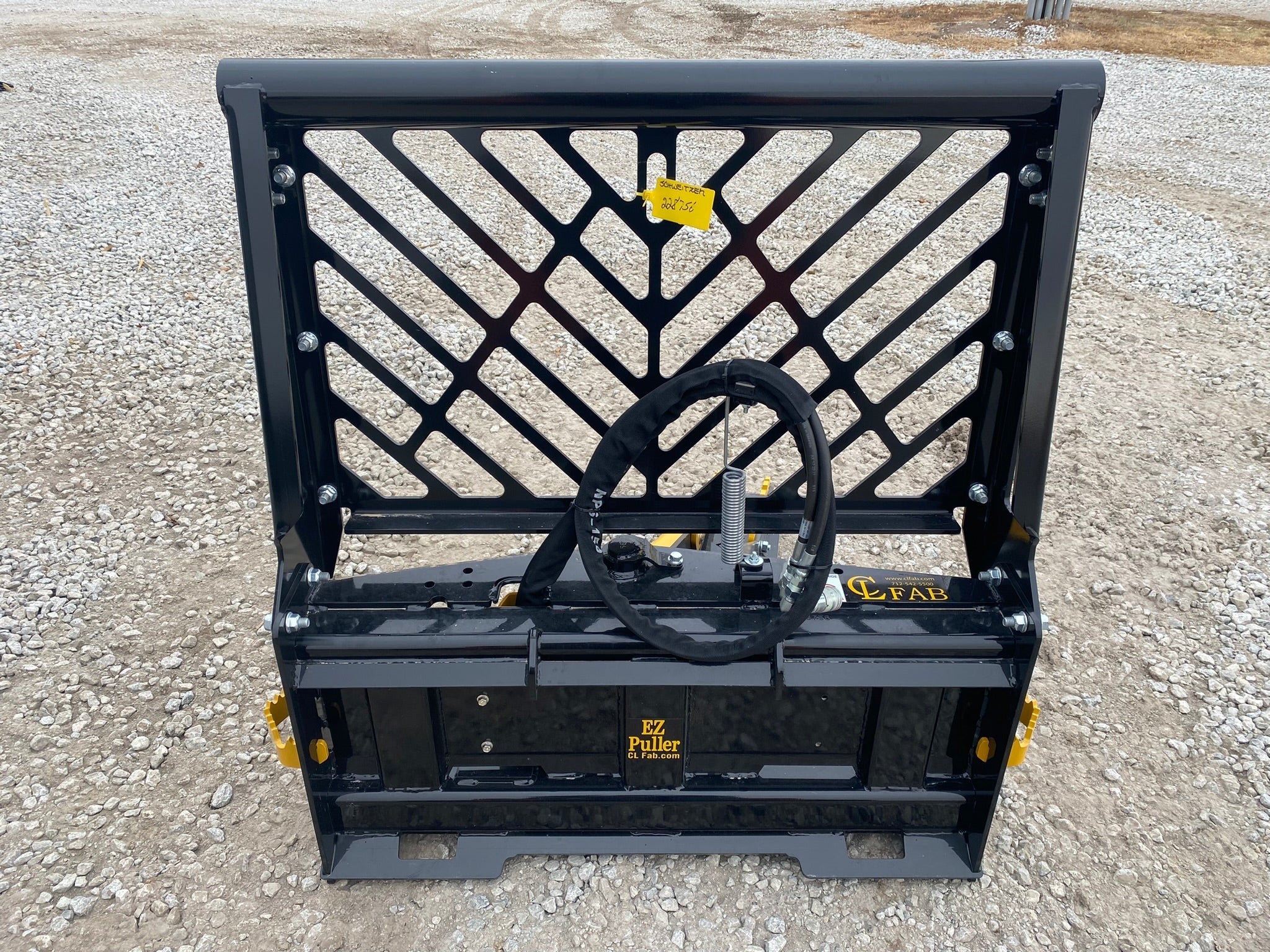 CHALLENGER TREE PULLER WITH CAB GUARD CL FABRICATION