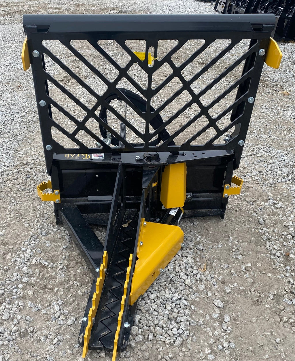 CHALLENGER TREE PULLER WITH CAB GUARD CL FABRICATION