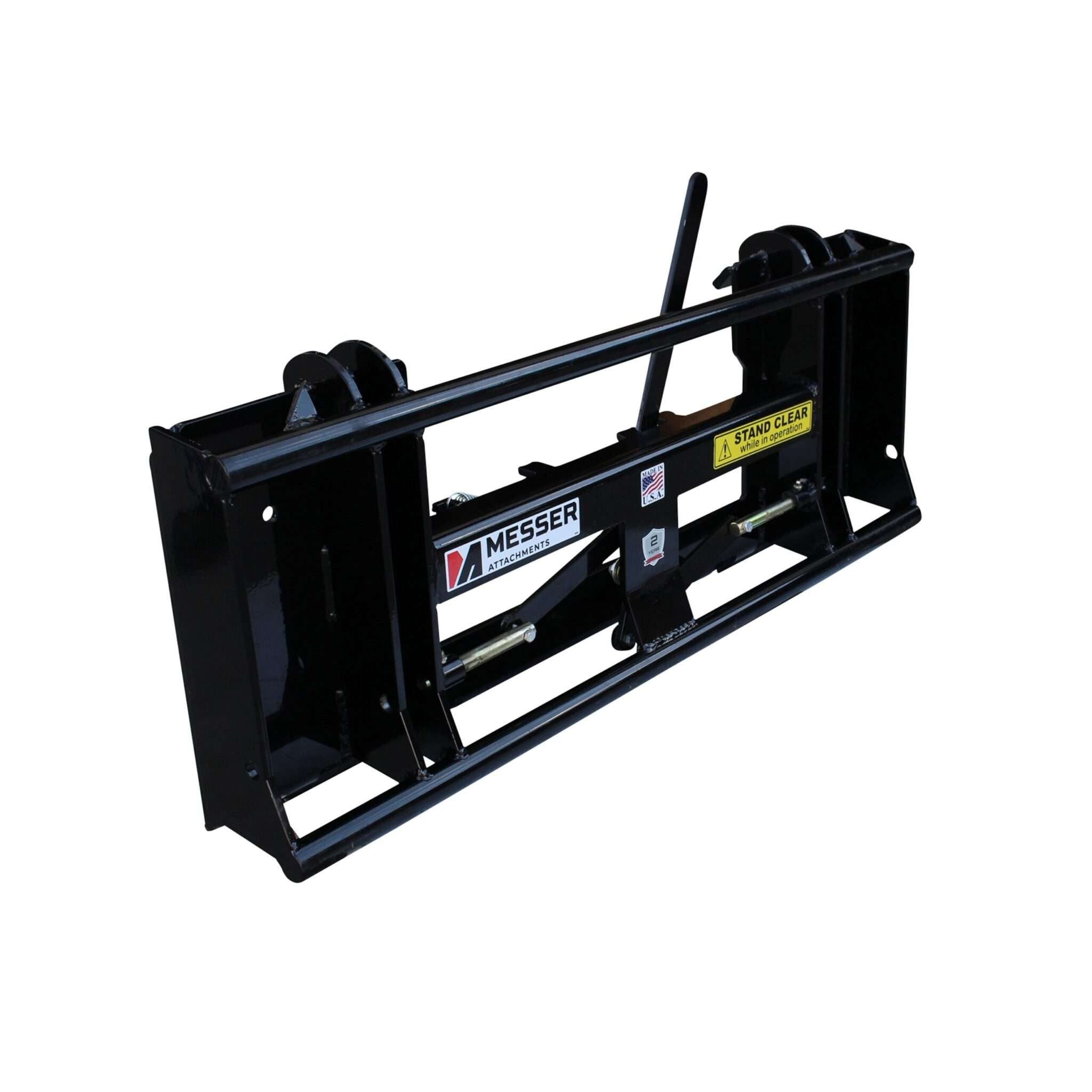 MALE GLOBAL EURO TO UNIVERSAL SKID STEER ADAPTER MESSER ATTACHMENTS