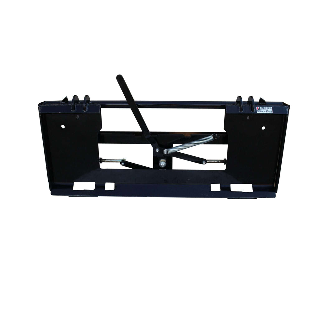 MALE GLOBAL EURO TO UNIVERSAL SKID STEER ADAPTER MESSER ATTACHMENTS