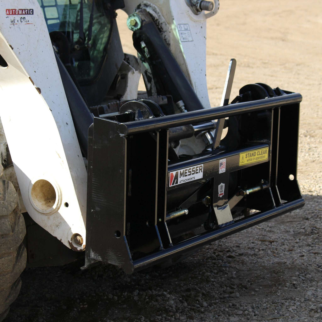 MALE GLOBAL EURO TO UNIVERSAL SKID STEER ADAPTER MESSER ATTACHMENTS