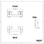 MALE QUICK-TACH PLATE