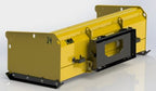 10' SKID STEER SNOW PUSHER WITH BACK DRAG CL FABRICATION