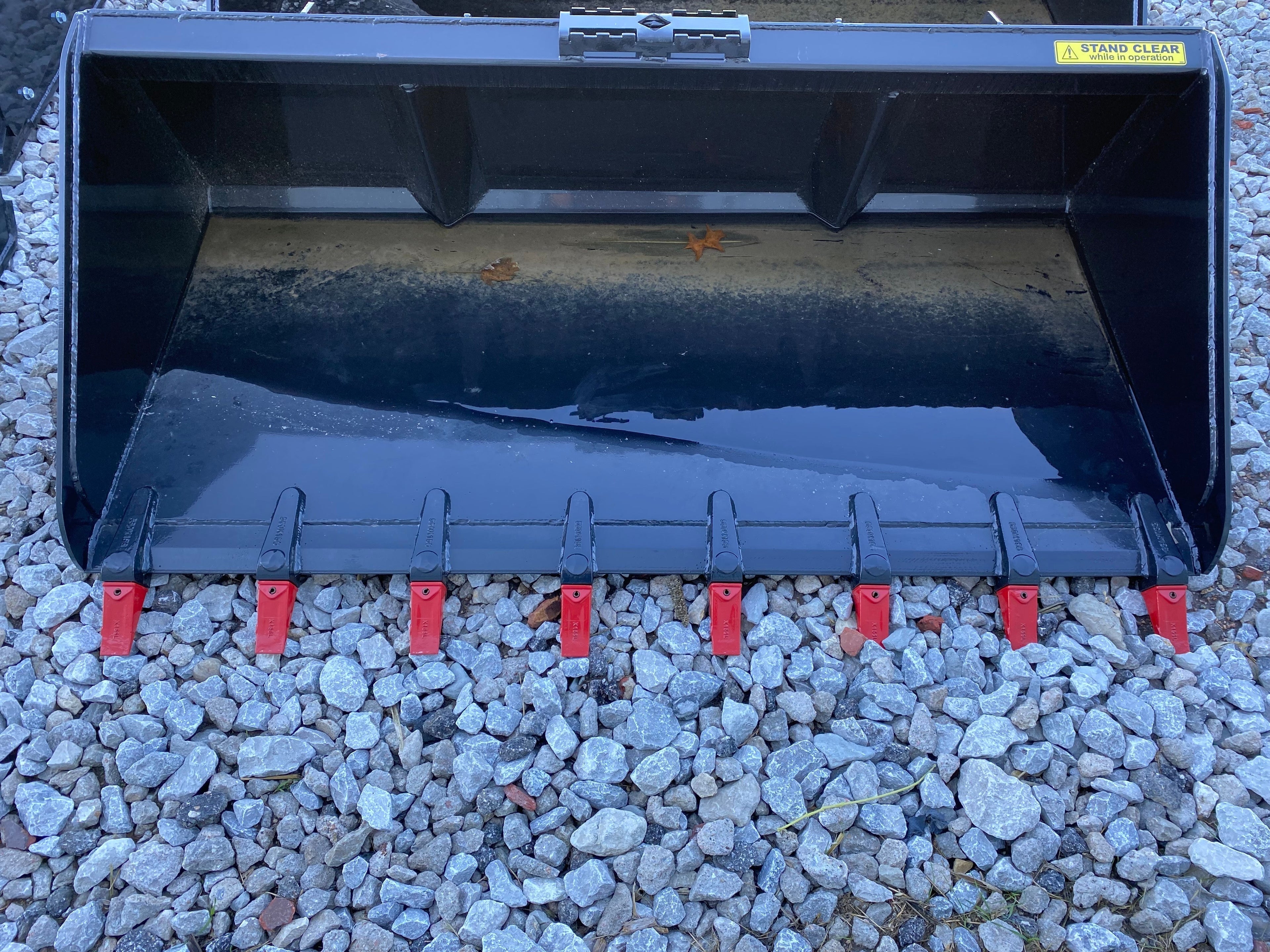 HEAVY DUTY SKID STEER TOOTH BUCKET 78" MRF