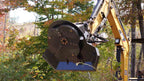 MINI EXCAVATOR TREE REAPER BRUSH CUTTER