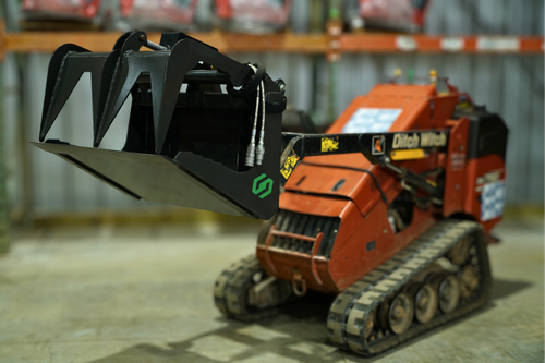 MINI SKID STEER GRAPPLE BUCKET