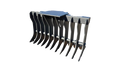 MINI EXCAVATOR ROOK RAKE