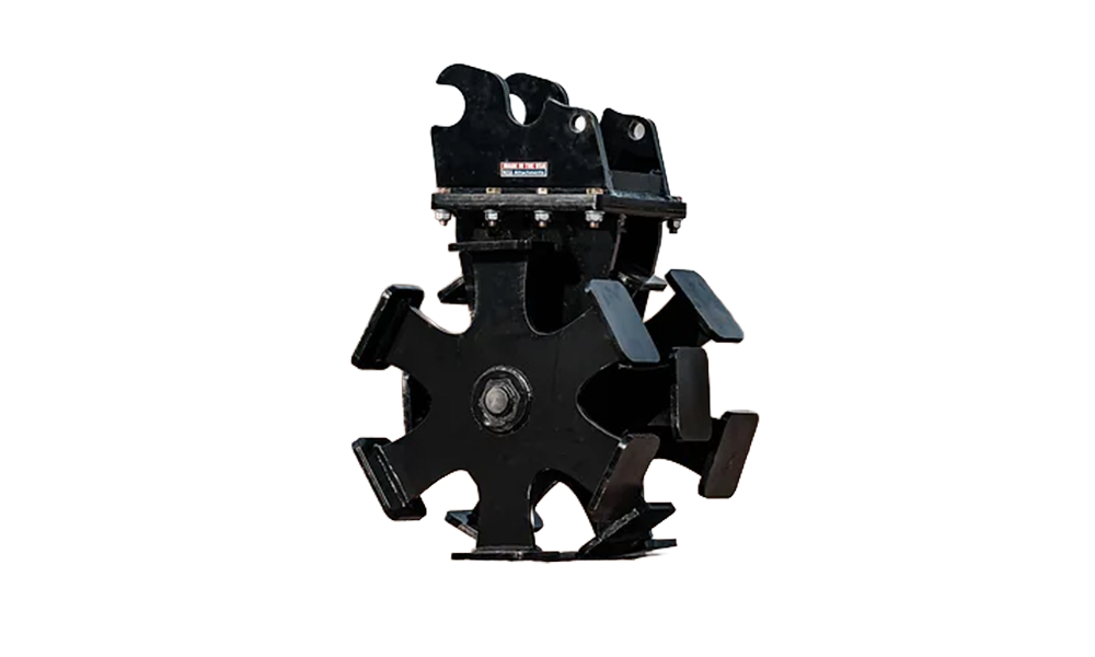 EXCAVATOR COMPACTION WHEEL - Schweitzer Farms and Sales