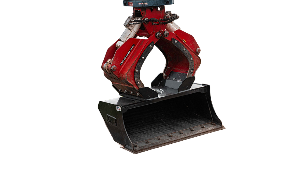 EXCAVATOR TALON GRAB MOUNT BUCKET - Schweitzer Farms and Sales