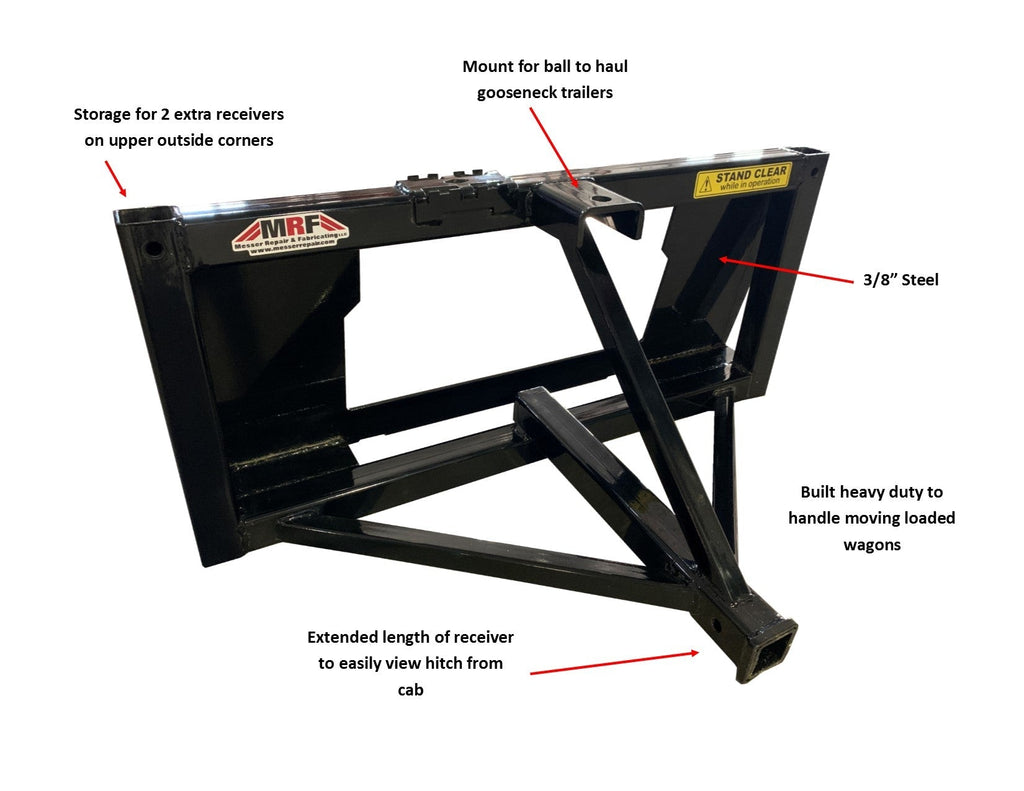 EQUIPMENT MOVER MESSER ATTACHMENTS