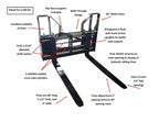 MESSER HYDRAULIC PALLET FORKS MESSER ATTACHMENTS