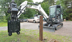 EXCAVATOR POST POUNDER - Schweitzer Farms and Sales