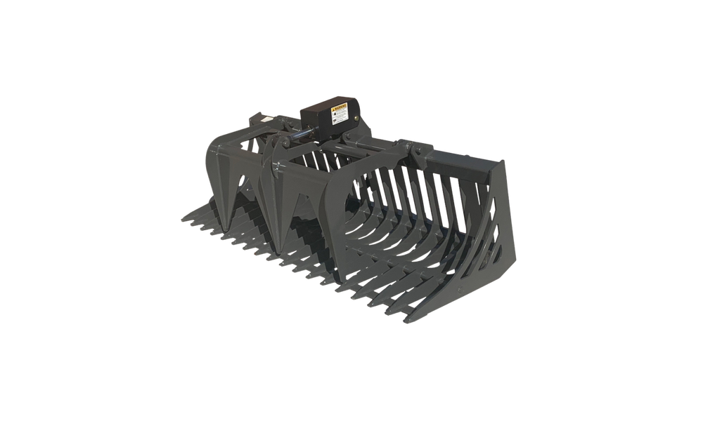 MINI SKID STEER ROCK GRAPPLE BUCKET