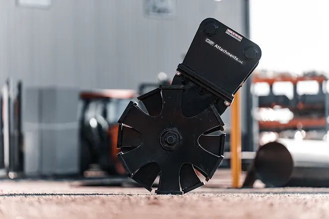 EXCAVATOR COMPACTION WHEEL - Schweitzer Farms and Sales