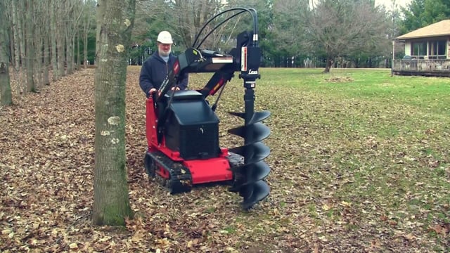 MINI SKID STEER POST HOLE DIGGER