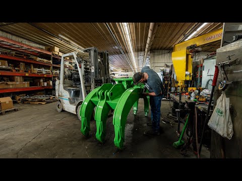 EXCAVATOR BYPASS HYDRA GRAPPLE