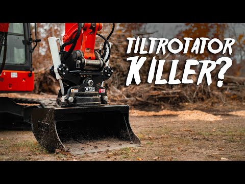 EXCAVATOR TILT/ROTATE BUCKET
