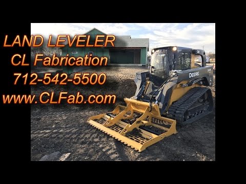 LAND LEVELER WITH SCARIFIER TEETH