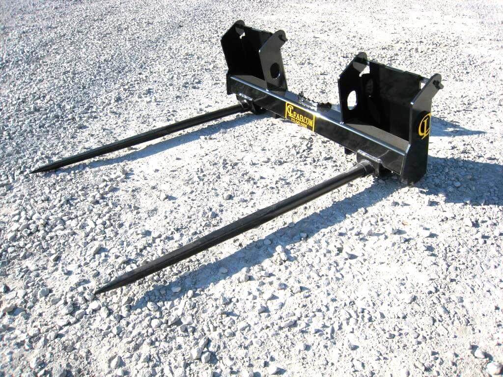 SKID STEER TWIN BALE SPEAR CL FABRICATION