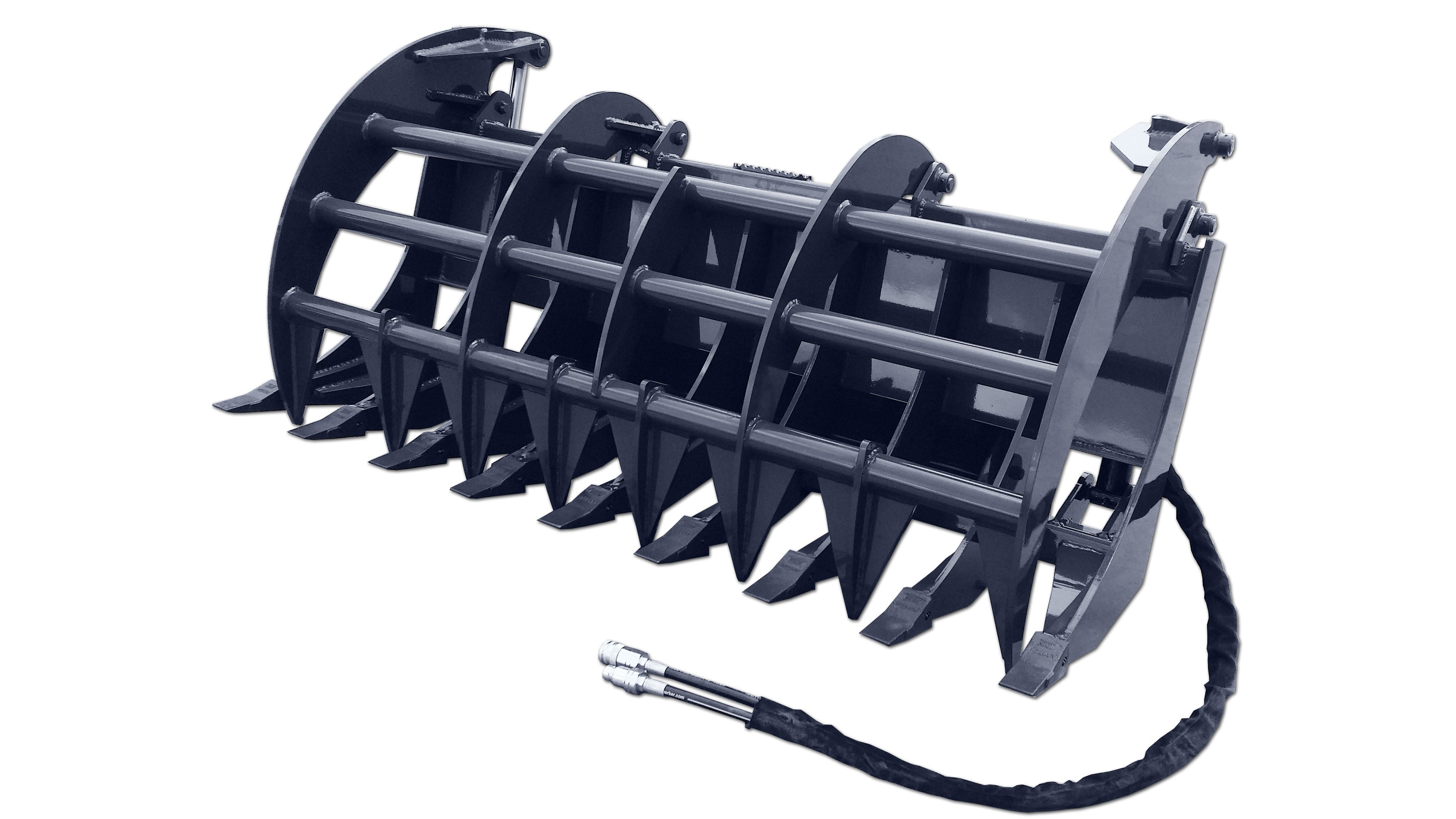 96" ROOT RAKE GRAPPLE WITH TEETH | Schweitzer Farms and Sales